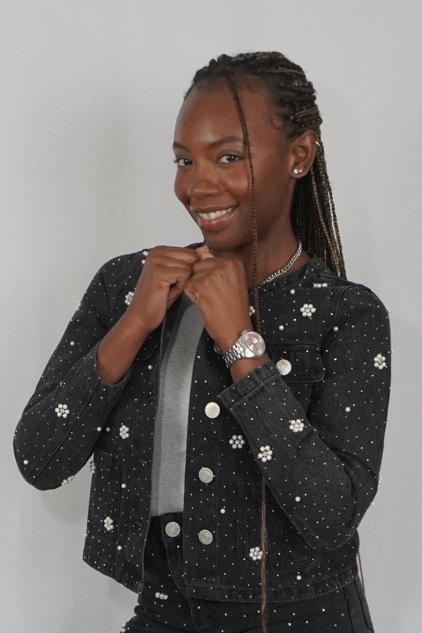 Pearl Noir Jacket
